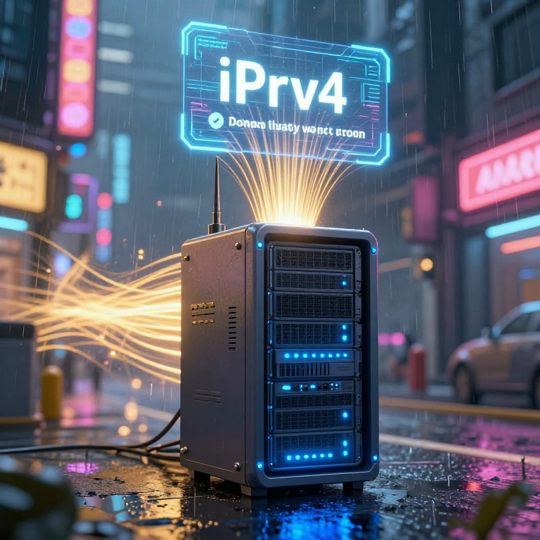 tink with internet that works, even with a public facing IPv4 address AND domain