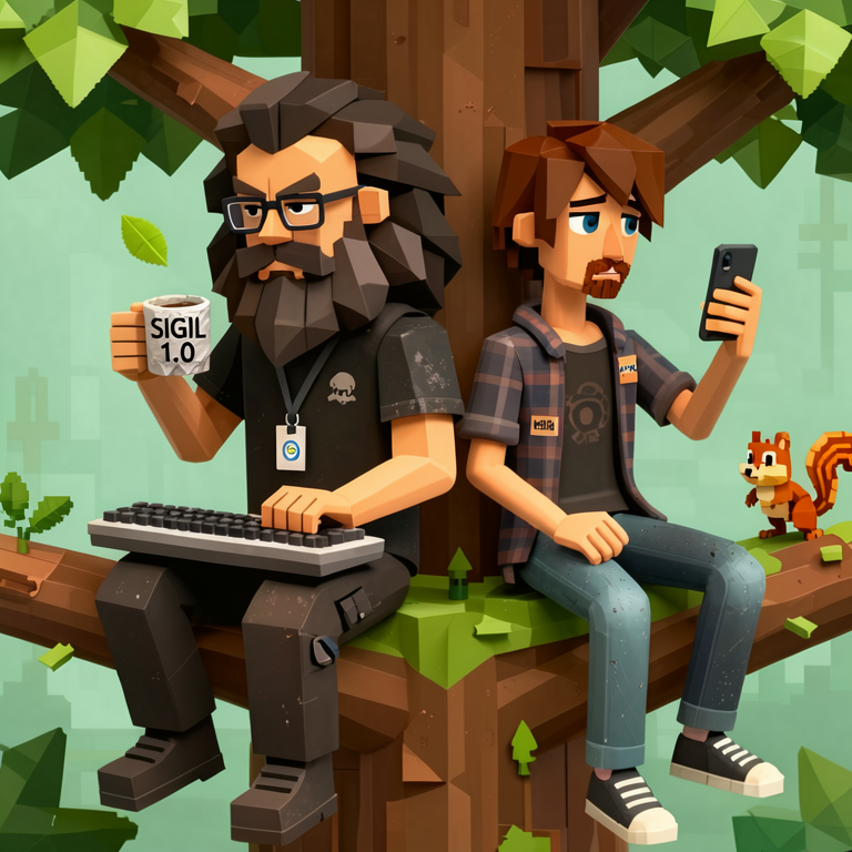 Lionyx and daviwil sitting in a tree